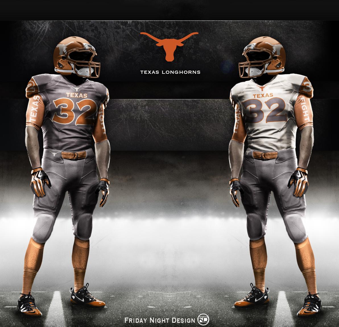 texas longhorns black uniforms