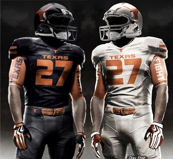 university of texas jersey football