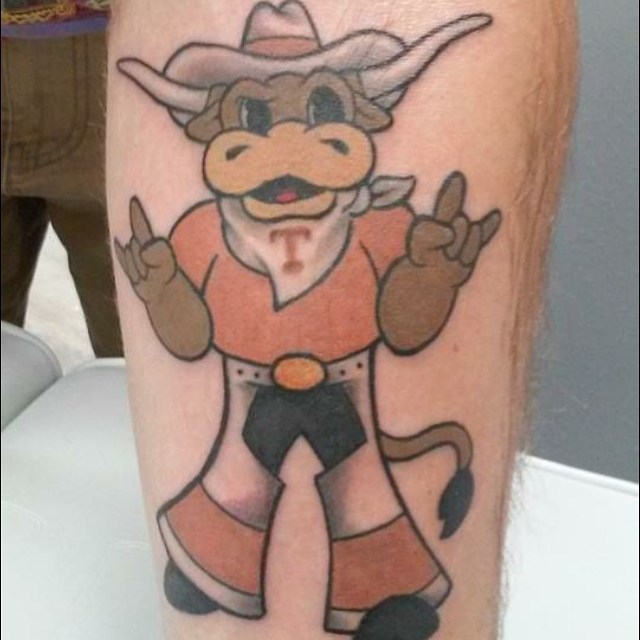 Texas Longhorn Tattoo